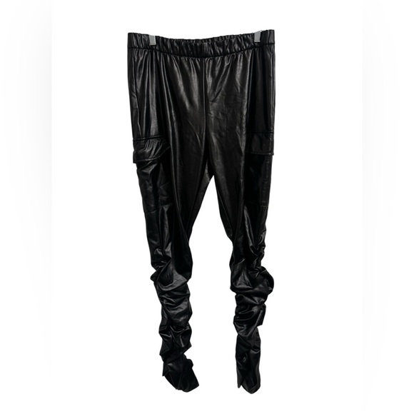 Lose Control Cargo Stacked Legging - Black - Picture 5 of 6